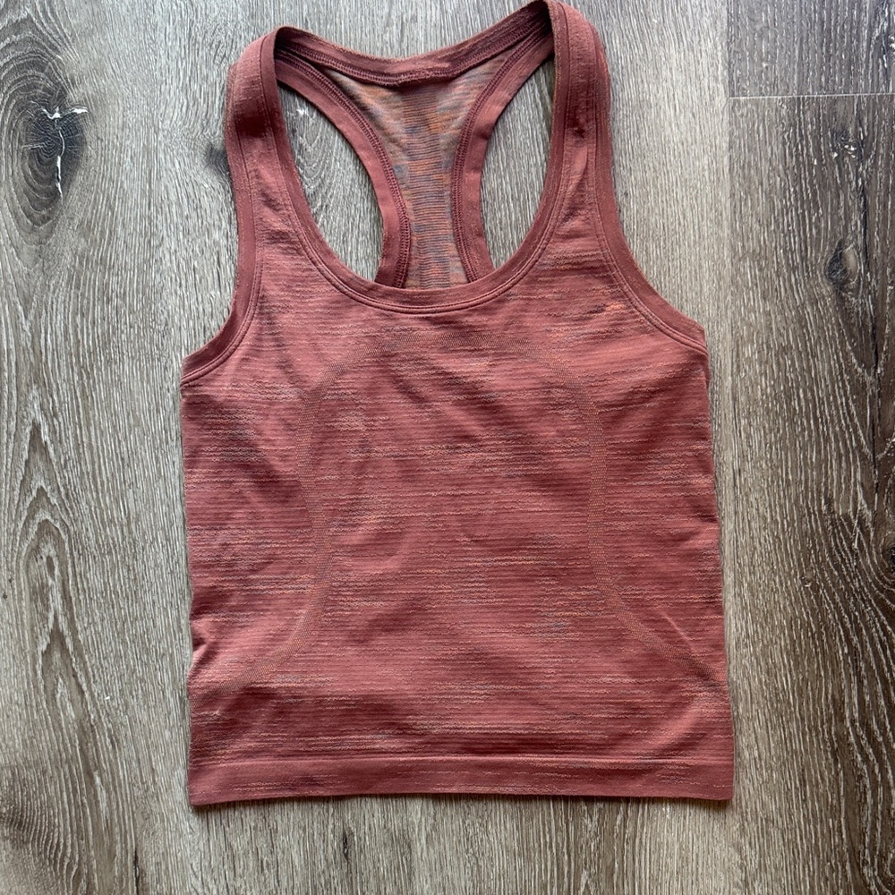 lululemon athletica Rust Tank Top